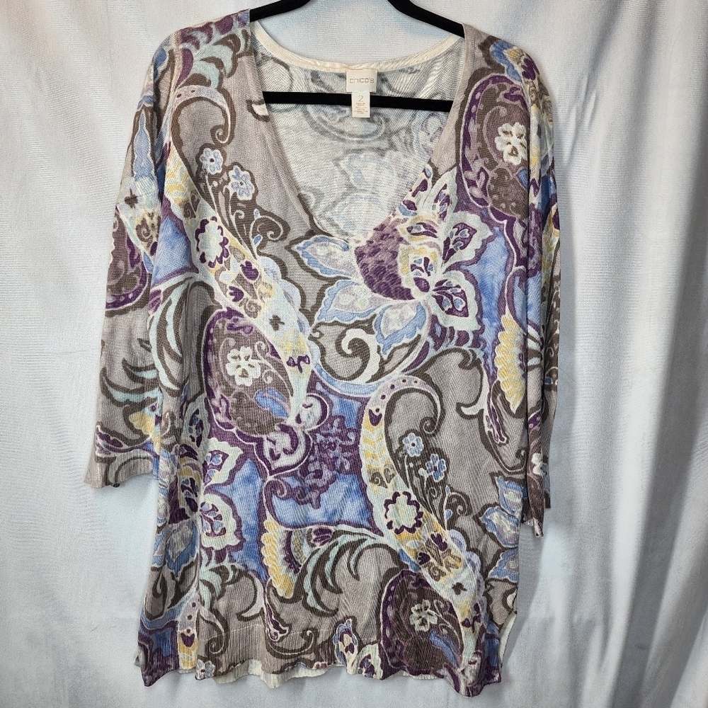 Chico's tunic sweater.